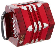 MIRAGE C7001 20-Button 40-Reed Concertina Accordion - MINT CONDITION 