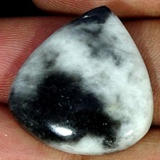 24.10Cts Natural Buffalo Turquoise Pear Cabochon Gemstone 23X24X5MM