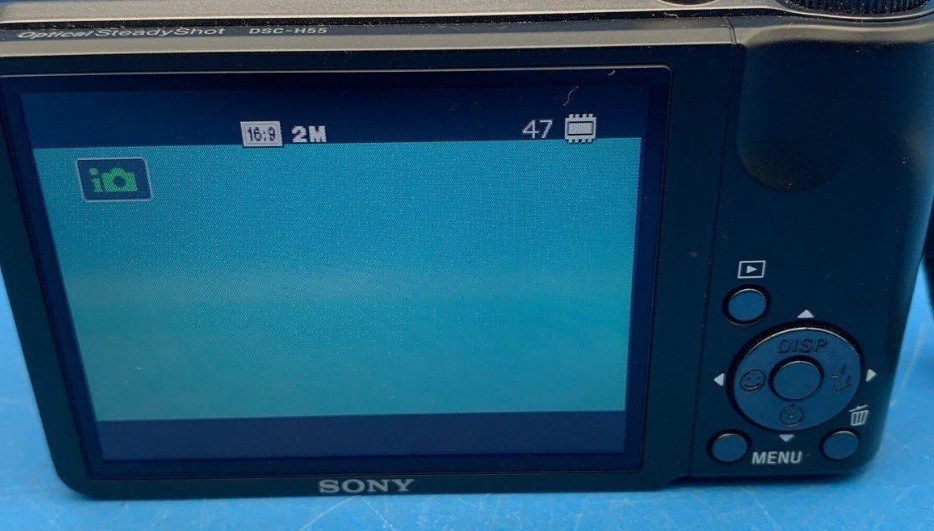 3254 Sony Cybershot H55 ブラック デジカメ Sony Cybershot DSC-H55 14.1MP Digital Camera Black W