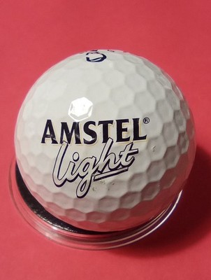 AMSTEL LIGHT BEER COMPANY LOGO GOLF BALL GREAT FOR ANY VINTAGE COLLECTION # 1.