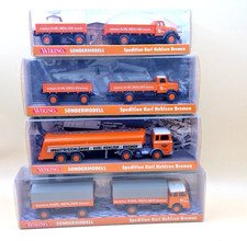 Wiking 4er - Set Sondermodelle Spedition Karl Nehlsen Bremen 1:87 Neu in OVP