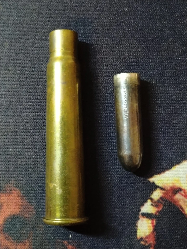 Original WW1 Princess Mary 1914 Gift Fund Silver Top Bullet Pencil Holder Foto 3 de 4