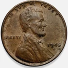 1945 D Lincoln Wheat Cent Penny AU+ * Original Surfaces 1945D