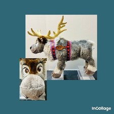 Disney Store Frozen 17 Sven Reindeer Plush Bendable Legs