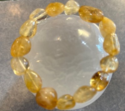Citrine Nugget Bracelet