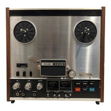 TEAC 3300S Reel to Reel Tape Deck – Tested Working – Vintage 3-Head Recorder