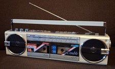 SHARP QT-77HW RADIO STEREO DOPPELKASSETTENREC...