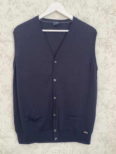 Men Olymp Sweater Navy Wool 40 /L / 48