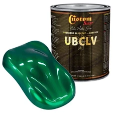 Urethane Pearl Colors Basecoat Automotive Paint - Bright Green Pearl- Gallon