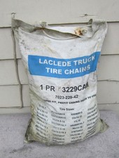 Laclede Ladder Twist Link Truck Tire Chains 3229 Cam Winter Snow Traction