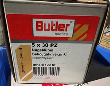 Nageldübel Packung 5x30mm seko verzinkt  100...