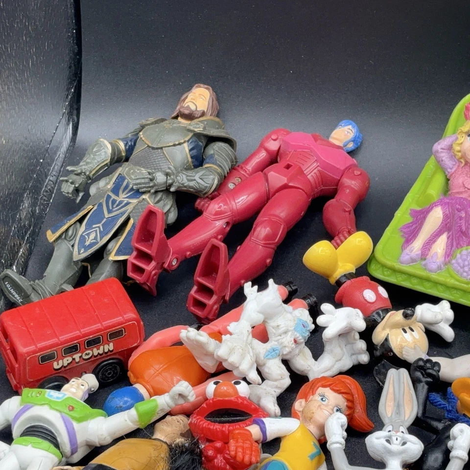 Huge Vintage To Modern Toy Lot 93 Mix Big Bird Mrs. Packman Elmo Blue Clues - Image 2 of 4