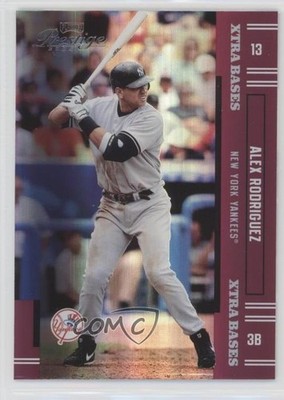 2005 Playoff Prestige Xtra Bases Red 35/150 Alex Rodriguez #113 1s7