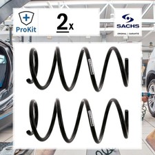 2x ORIGINAL® Sachs 991 301 Fahrwerksfeder Vorne passend für Fiat 500e