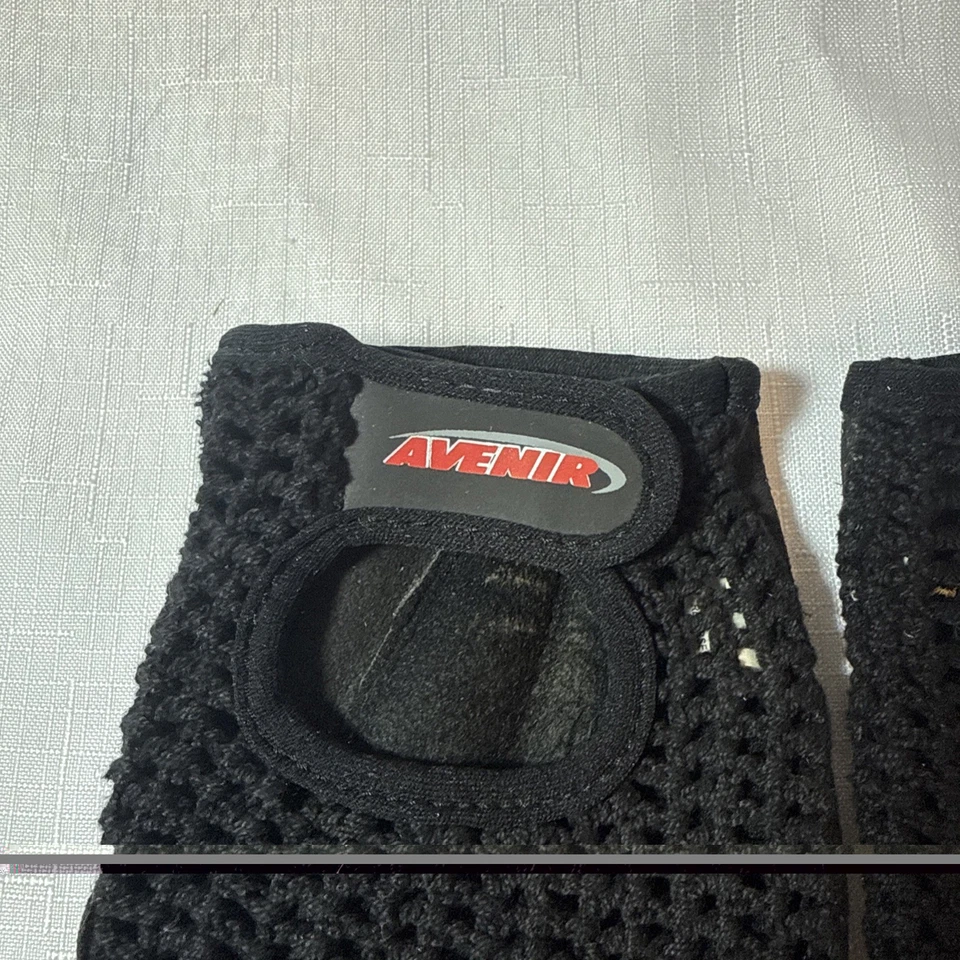 Avenir Bike Bicycle Cycling Gloves Large Adult / Black! Cut Off Fingers! - Image 2 of 4