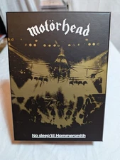 Motorhead - No Sleep Till Hammersmith - BOX SET - 4 CDs, Book, Button, Pick, etc