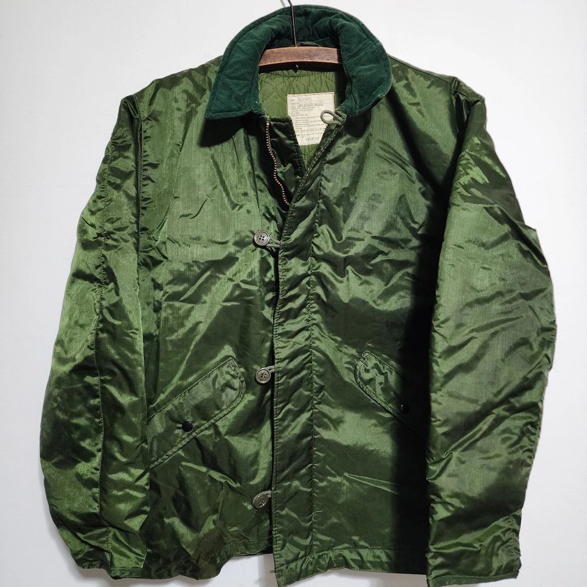 Navy A2 Jacket In Vintage Outerwear Coats & Jackets For Men for