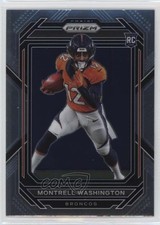 2022 Panini Prizm Rookies Montrell Washington #356 1ek8