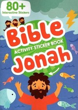 Bible Activity Jonah - Sticker Book Over 80 Stickers v8
