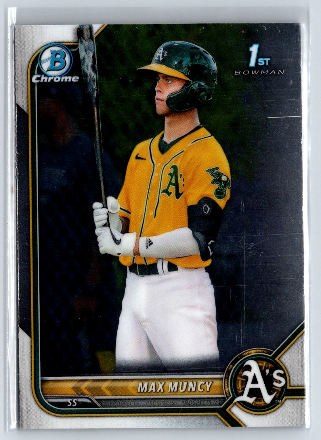 Max Muncy 2022 Bowman #BCP-89 Chrome Prospects