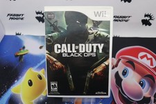 Call of Duty Black Ops Wii Video Game Multiplayer Online FPS Zombies
