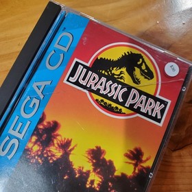 Jurassic Park -&nbsp; Sega CD 1993 Complete W/ Manual Authentic