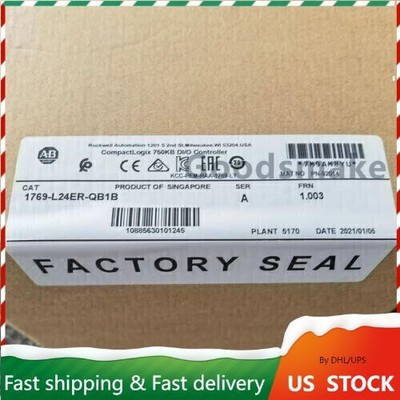 New Factory Sealed 1769-L24ER-QB1B /A CompactLogix Controller