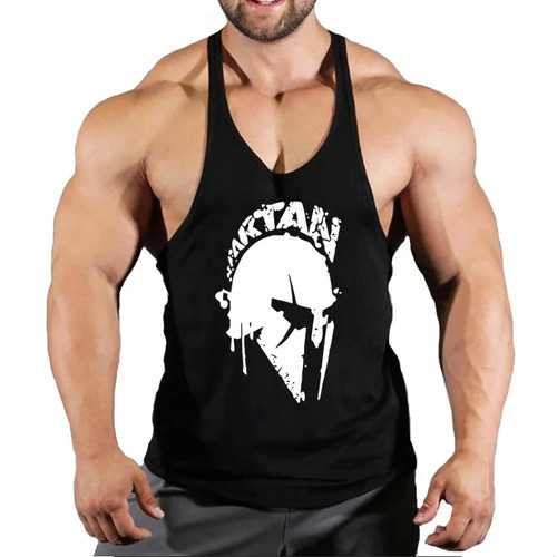 Gym Man Workout Bodybuilding Shirt Men Singlets Stringer Undershirt Vests - Afbeelding 32 van 50