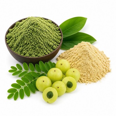 1Kg Organic Natural Homemade Mehndi Powder with 50g Amla Free Combo
