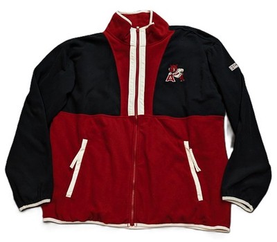 Columbia Arkansas Razorbacks Full Zip CLG Fleece Jacket Mens XL