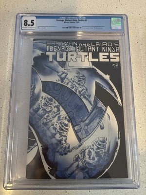 Teenage Mutant Ninja Turtles #2 1st Printing - CGC 8.5 Wrap Around Cover 1985