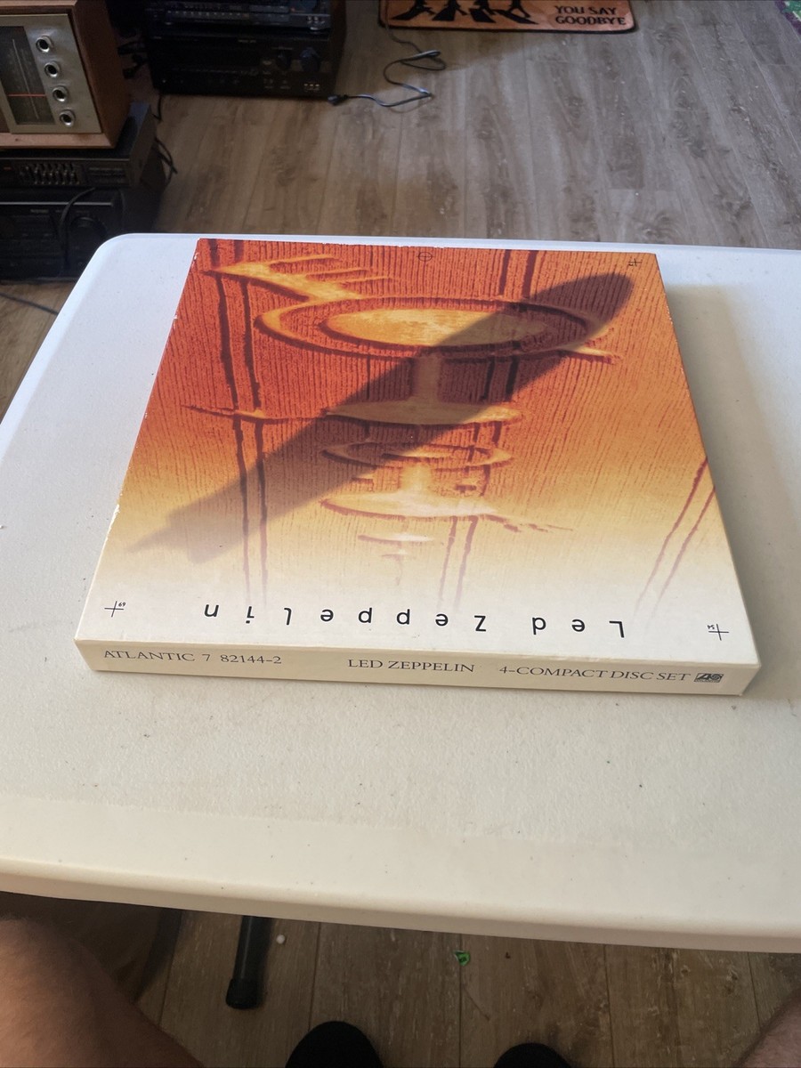 LED Zeppelin 4-compact Disc Set With Booklet and Poster