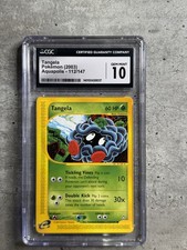 Pokemon Card Tangela CGC 10 Gem Mint, e-Reader Aquapolis 112/147, WOTC 2003 (1) on eBay