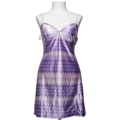 Jolie & Joy, Kleid, Größe: L, model: j3g4032c, Lila/Weiß #Hec