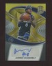 2020-21 Panini Spectra Gold Prizm Jarred Vanderbilt Timberwolves AUTO 5/10