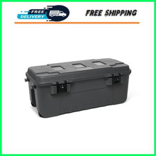 Plano Sportsmans Trunk Charcoal 27-gallon Lockable Storage Box