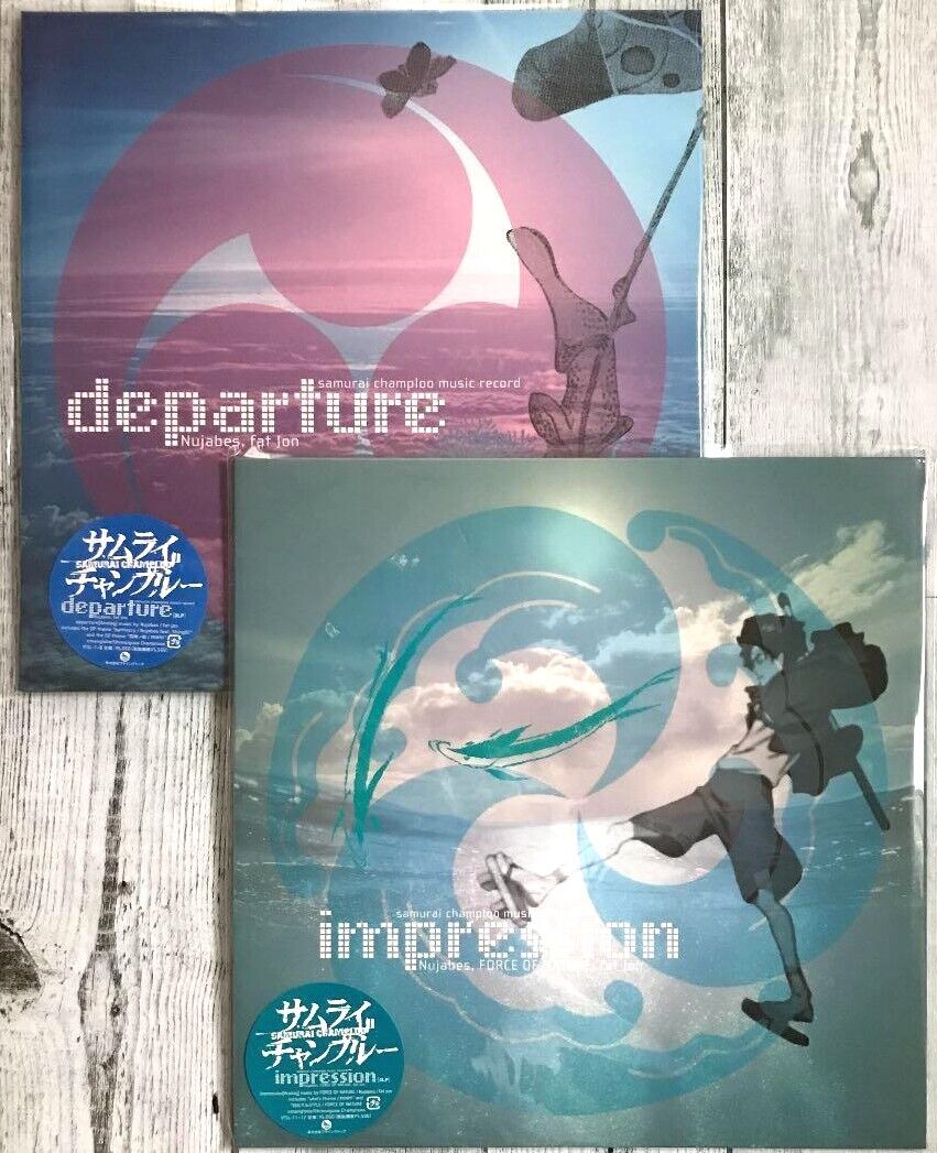 Samurai Champloo Nujabes Departure Impression Music Record Vinyl 12