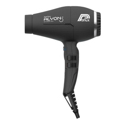 Parlux Alyon Hair Dryer BLACK Color New Made in Italy 
