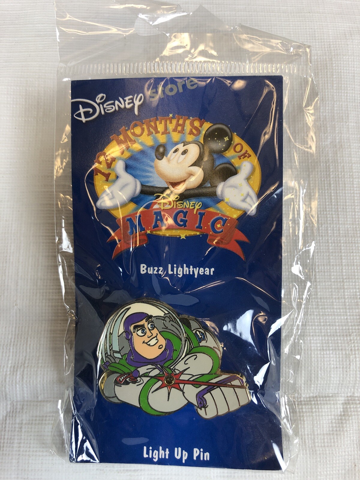 Disney Store 12 Months of Magic Buzz Lightyear Light up - NOT WORKING ...