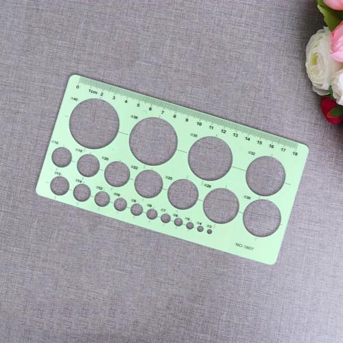 3 Pcs Painting Template Plastic Ruler Office Architecture Drawing Rulers Kit - Picture 7 of 11
