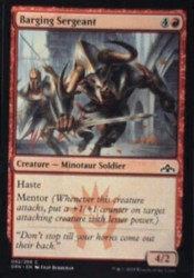 Barging Sergeant 92 Common Guilds of Ravnica