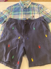 Polo ralph Lauren boys shirt short pants size L/14-16