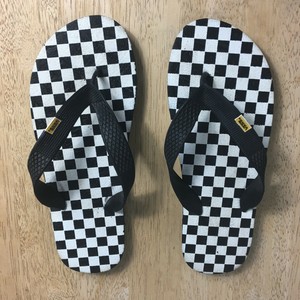 checkerboard flip flops