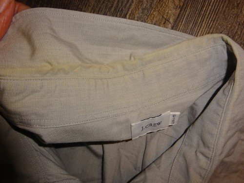 LOT 3 men's dress casual collared shirts ~ long sleeve Large ~ J.Crew Structure - Picture 8 of 8