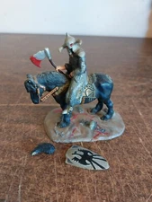 54mm Scale Custom metal miniature Death Dealer on Horse Frank Frazetta Parts