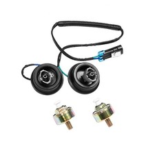 Knock Sensors w/ Harness Kit For Chevy Silverado GMC Sierra LS 4.8L 5.3L 6.0L