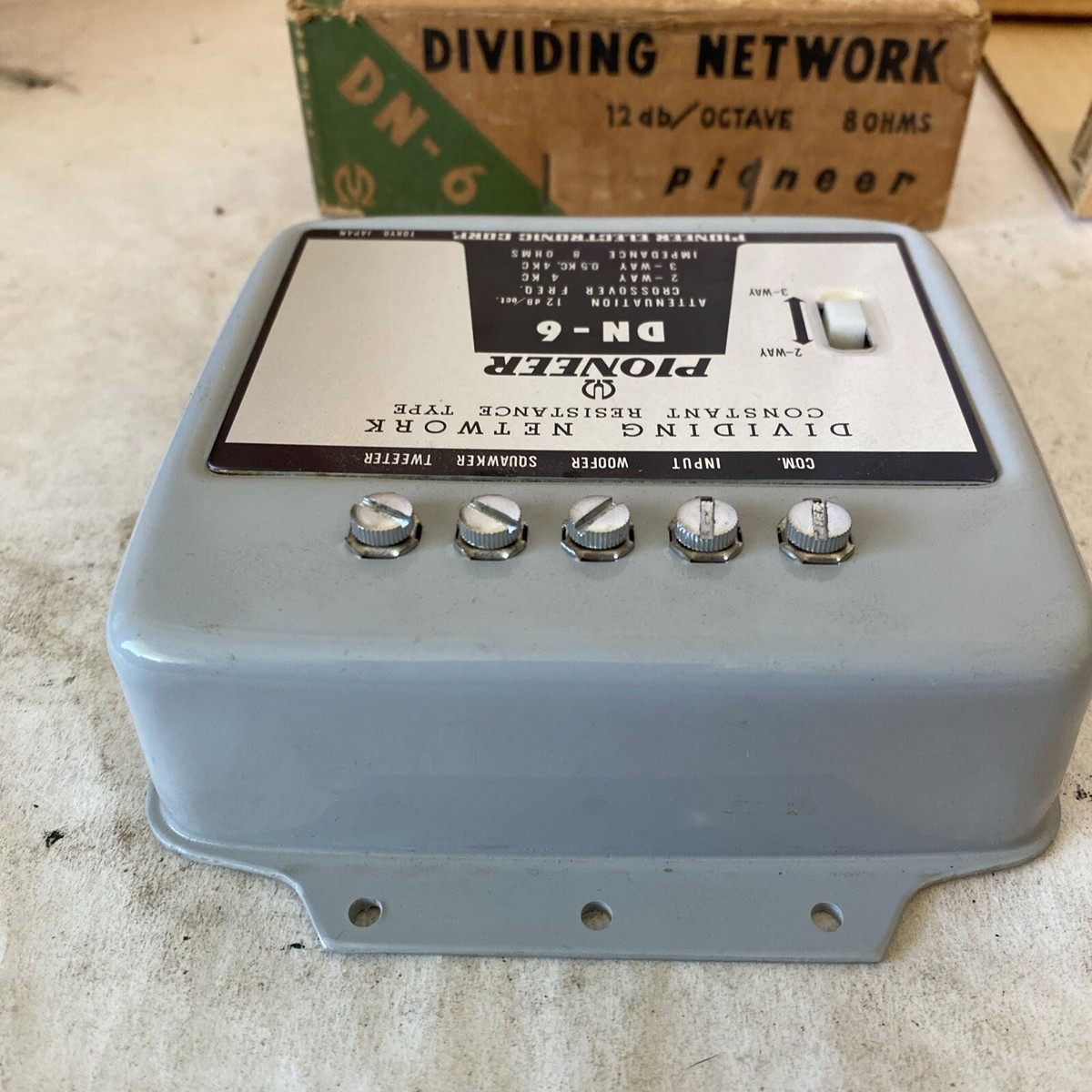 Vintage Audio Pioneer DN-6 Dividing Network Constant Resistance
