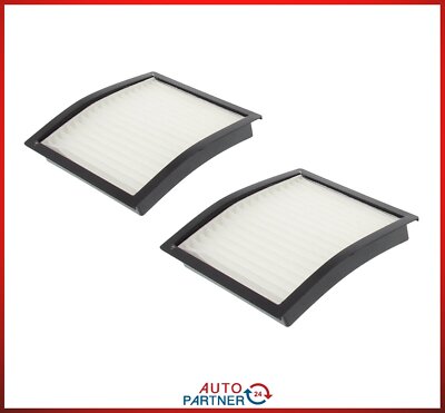 2x Innenraumfilter Pollenfilter Satz für BMW 3 E36 Compact mit Klima Filter Set 