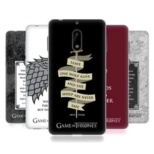 OFFICIAL HBO GAME OF THRONES GRAPHICS SOFT GEL CASE FOR NOKIA PHONES 1