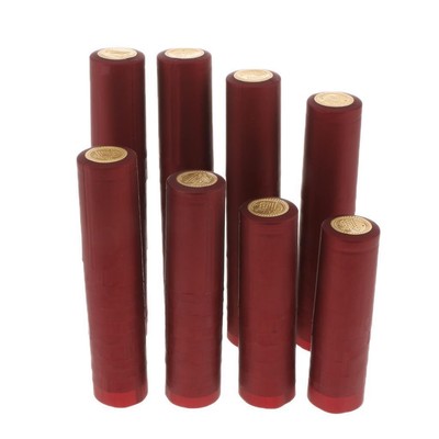 100 PVC Weinflasche Heat Shrink Kapseln Caps für Zuhause Brauen